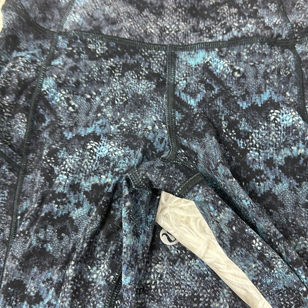 Lululemon Fast And Free 7/8 Tight Fairisle Multi Black - Picture 2 of 5